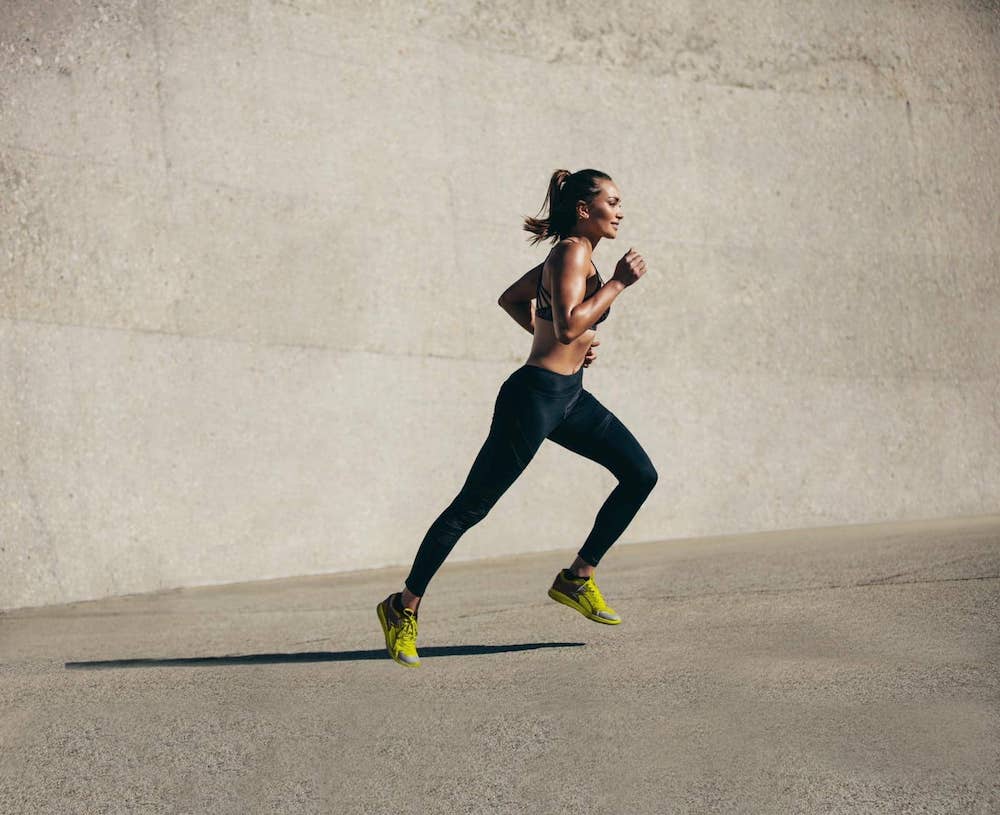 Woman Running