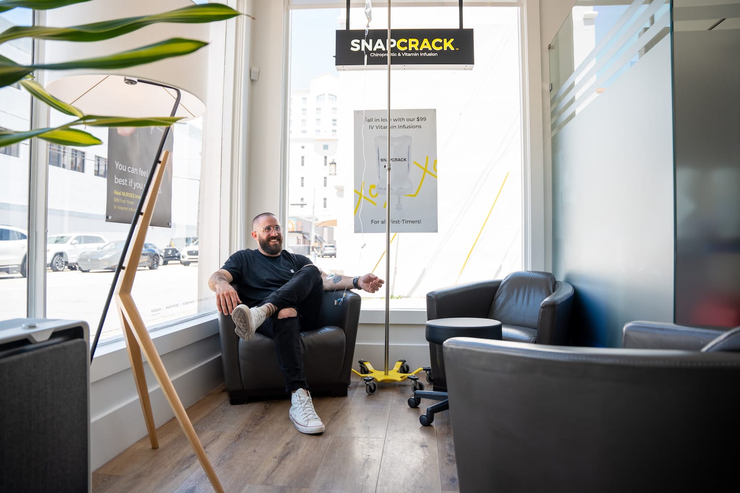 Vitamin IV Therapy Session