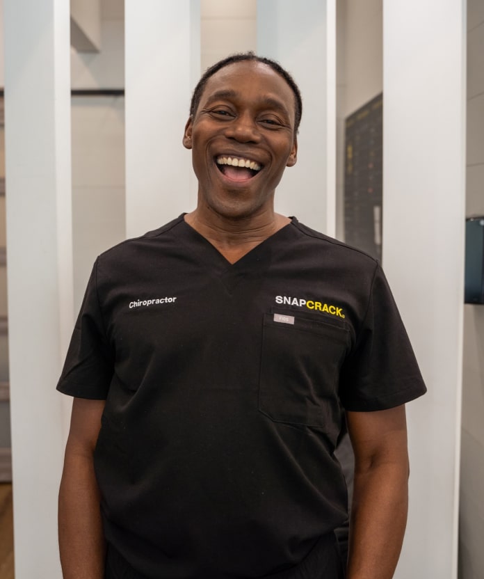 Smiling SnapCrack Employee